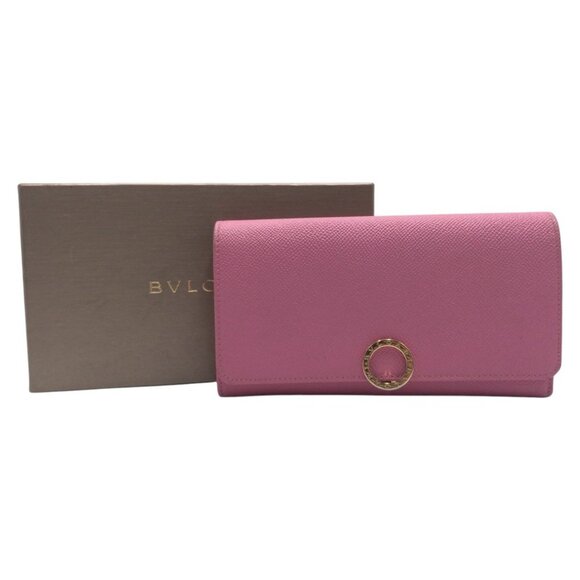 BVLGARI Pink Leather Wallet - Picture 11 of 11